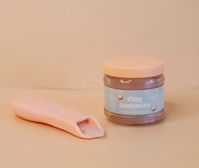 Set de Tarro y Cuchara Tiny Tummies Coconut Yoghurt