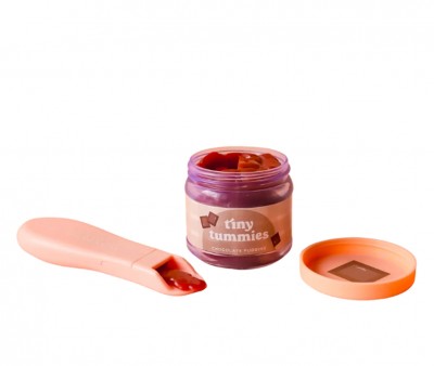 Set de Tarro y Cuchara Tiny Tummies Chocolate Pudding