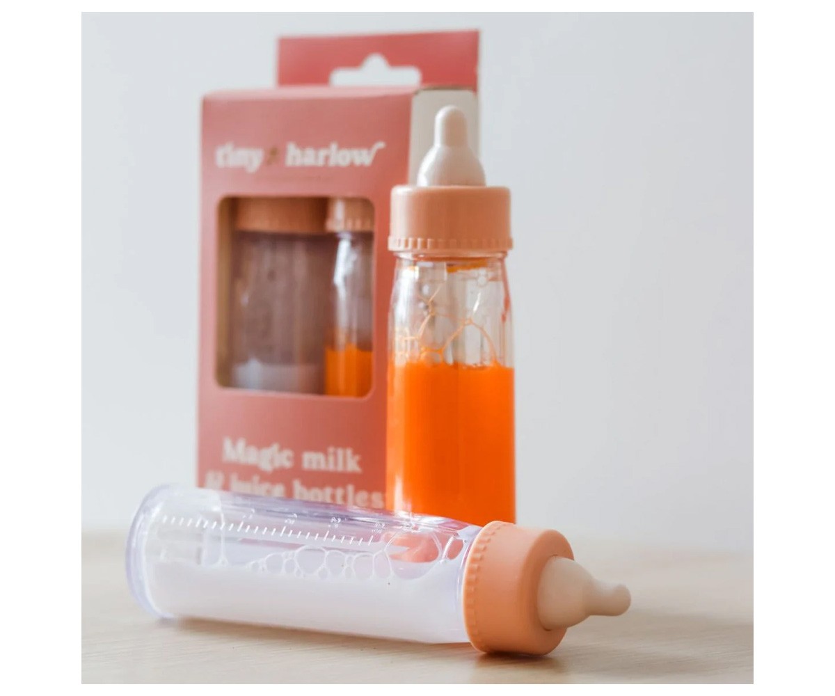 Dúo de Biberones Mágicos Leche y Zumo de Frutas