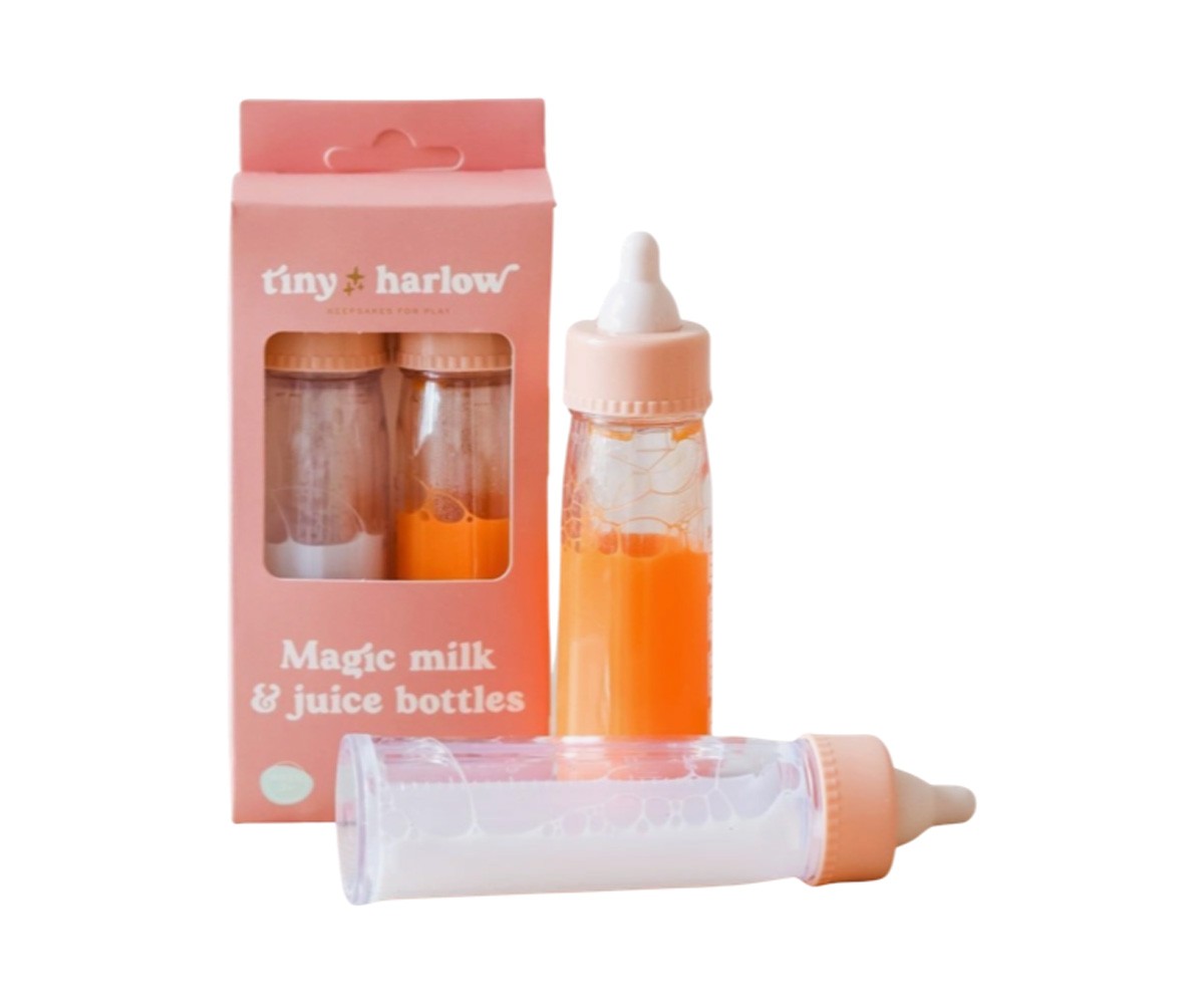 Dúo de Biberones Mágicos Leche y Zumo de Frutas