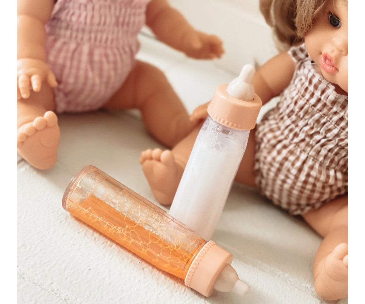 Dúo de Biberones Mágicos Leche y Zumo de Frutas