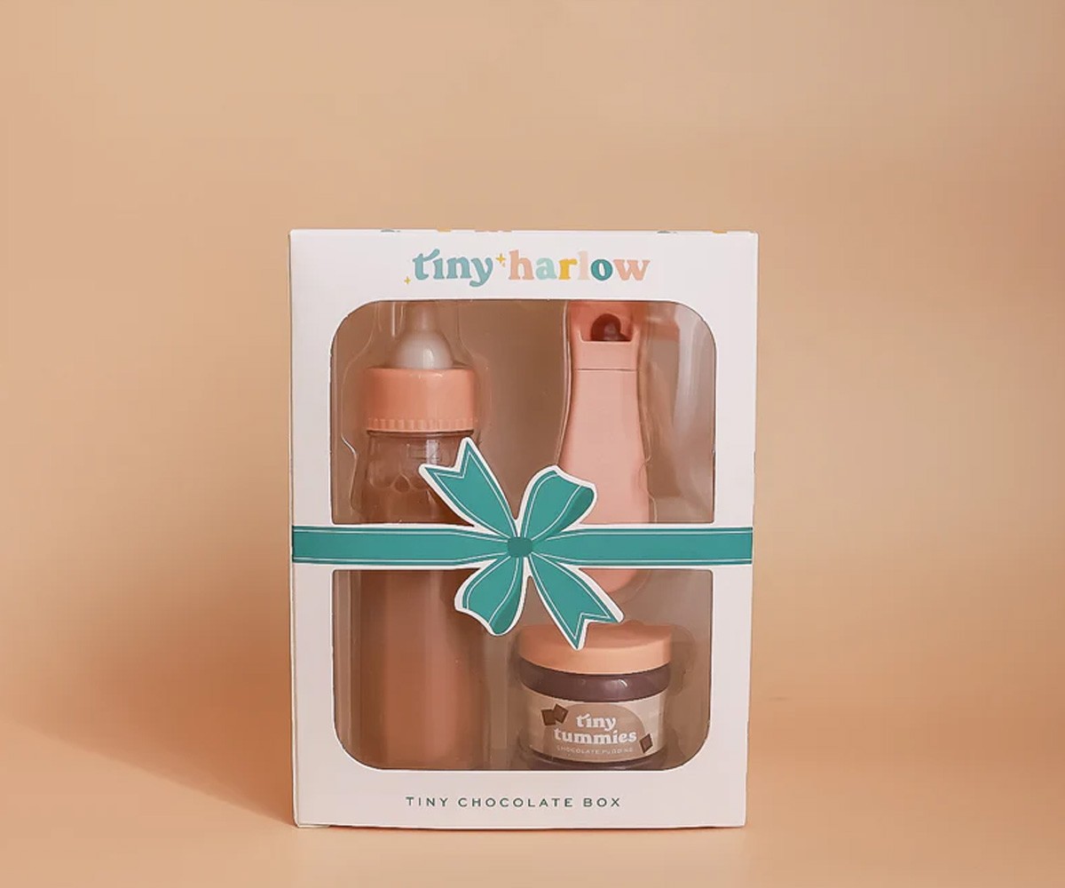 Coffret Cadeau Mon Premier Tiny Tummies Chocolate Pudding