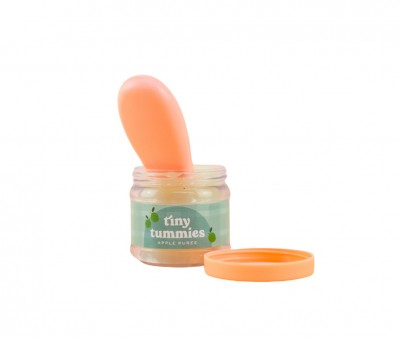 Set de Tarro y Cuchara Tiny Tummies Apple Puree