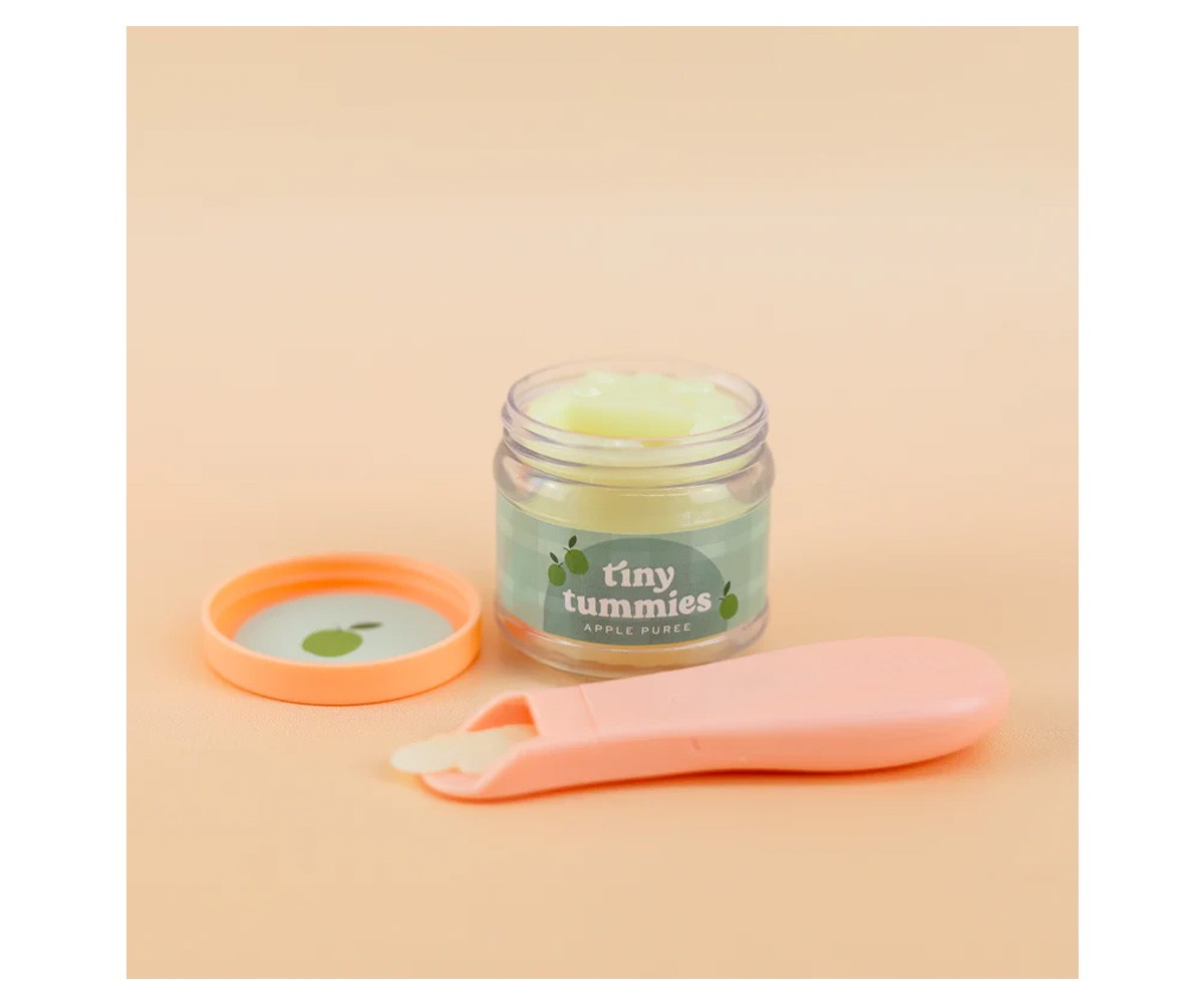 Set Pot et Cuillère Tiny Tummies Apple Puree
