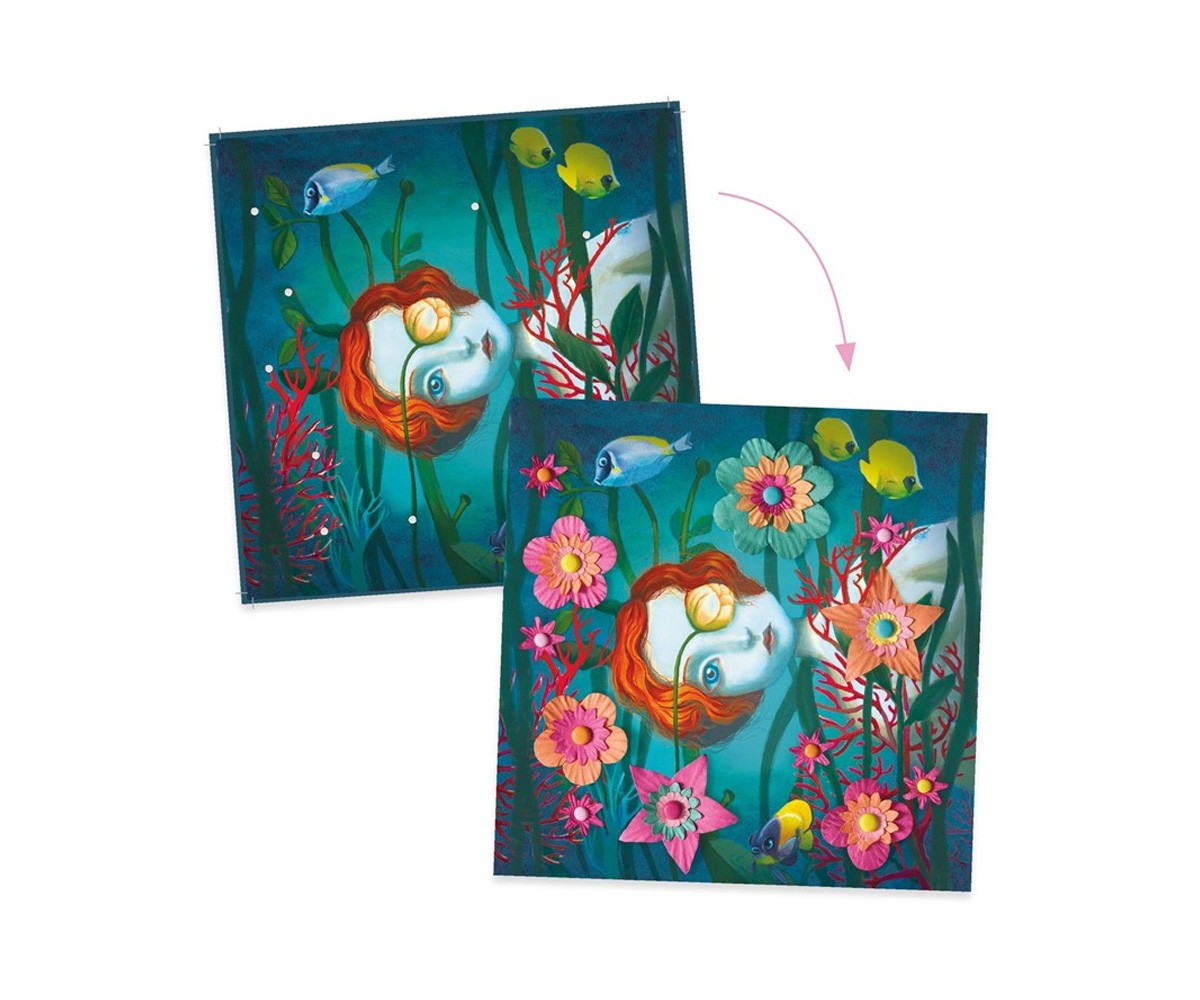 Papel criativo 3D Rock\'n Roses