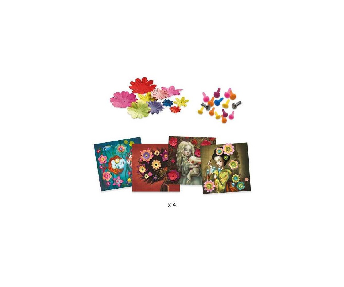 Papel criativo 3D Rock\'n Roses