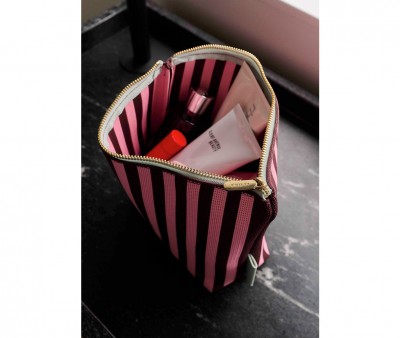 Trousse de Toilette Knitted Chocolate+Bubblegum The Sticky Sis Club