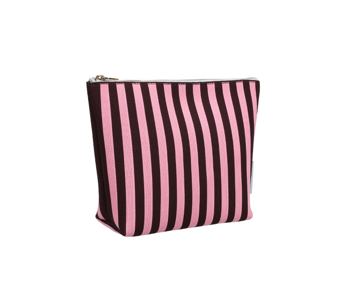 Beauty Case Knitted Chocolate + Bubblegum The Sticky Sis Club