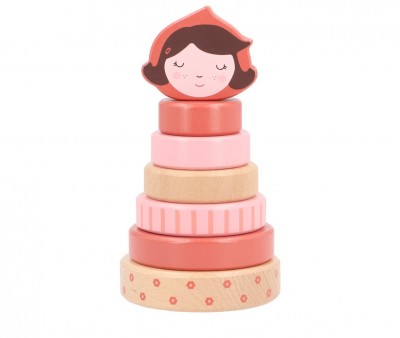 Personalized Little Red Stacking Tower