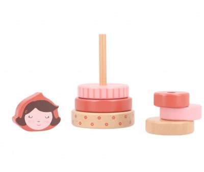 Personalized Little Red Stacking Tower