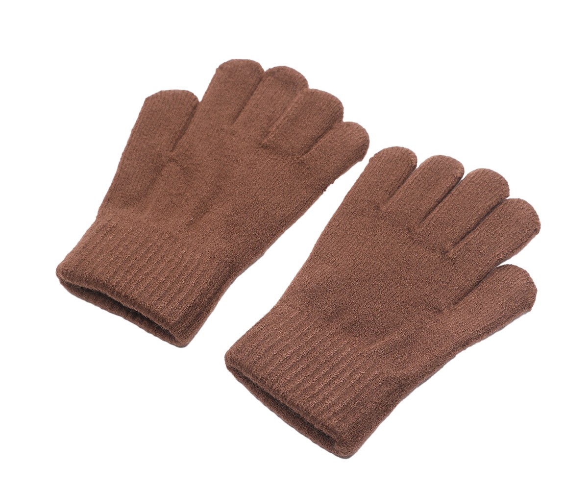 Conjunto de chapéu, luvas de inverno + gola de pescoço Buff Funny Letters