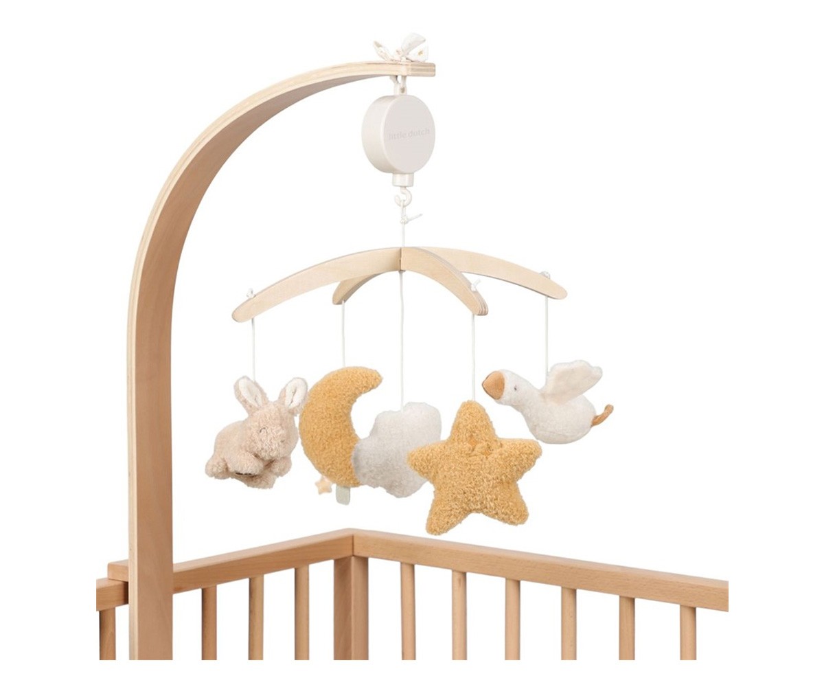 Móvil Musical Madera Newborn Naturals FSC