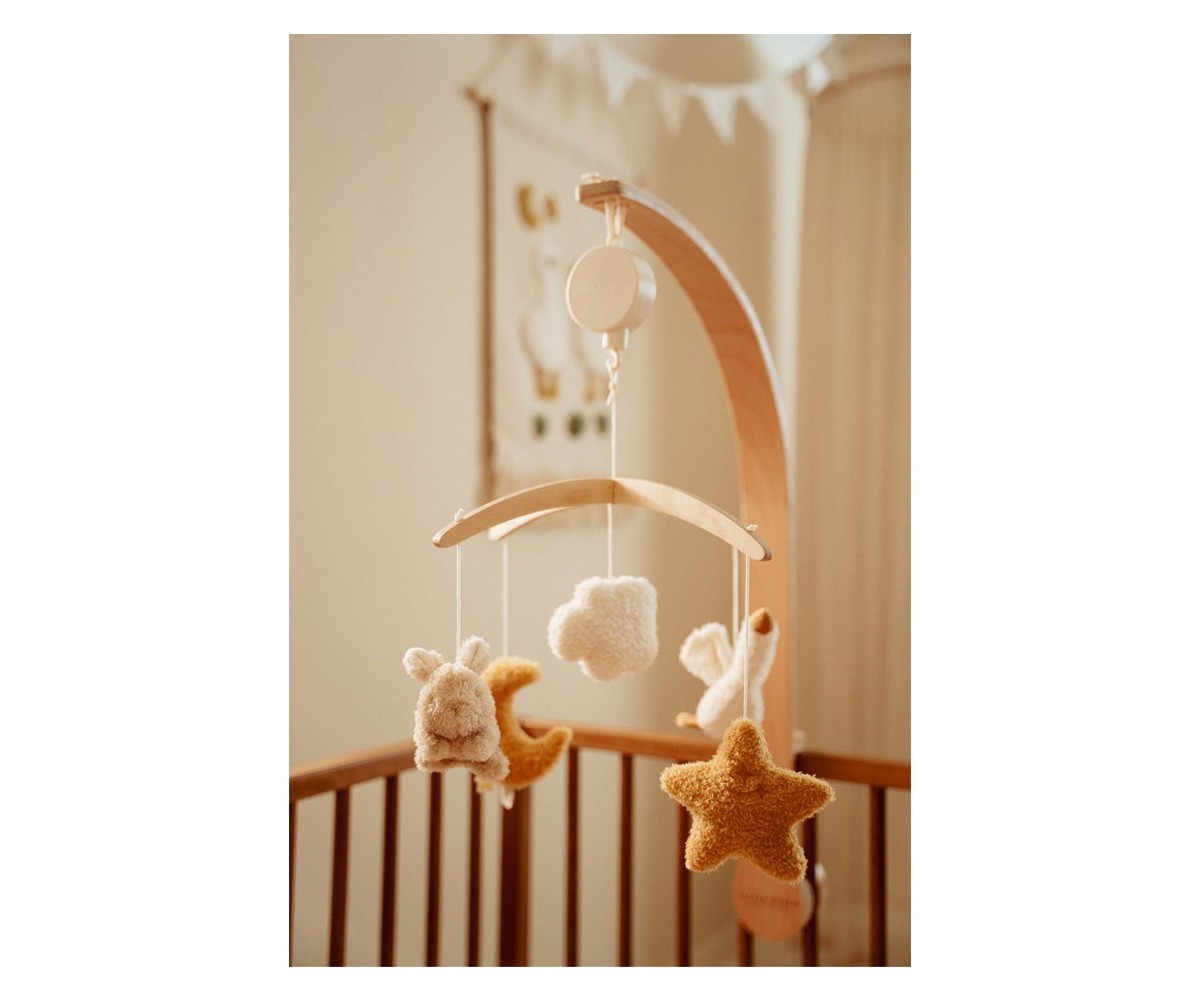 Móvil Musical Madera Newborn Naturals FSC