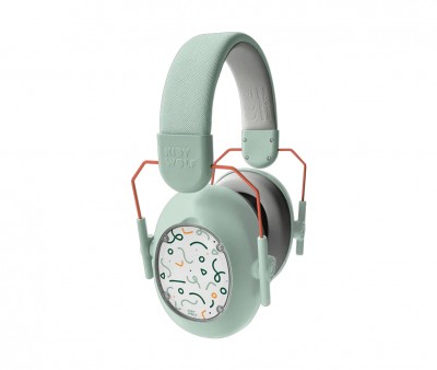 Kidynoise Green Noise-Canceling Headphones