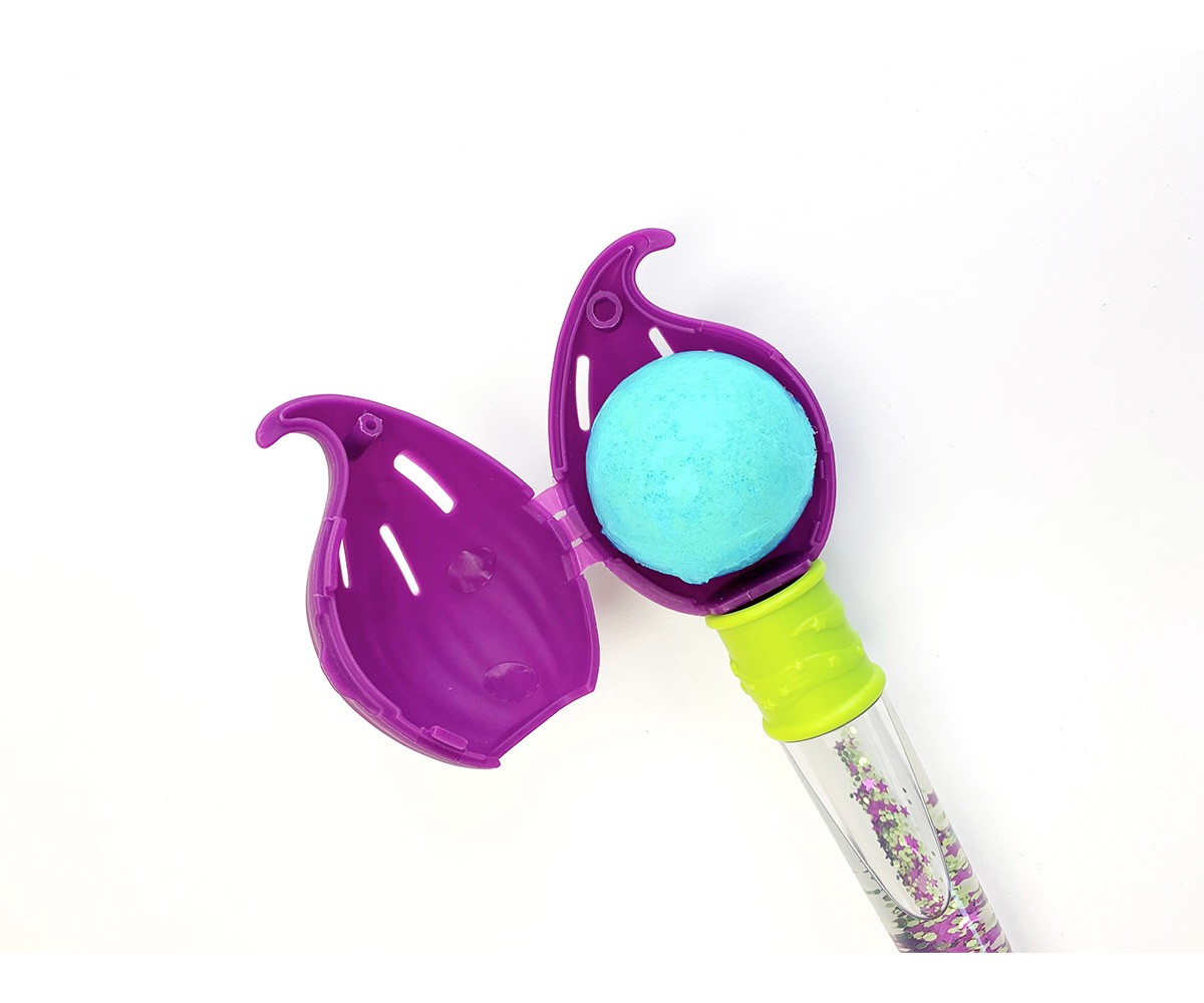 Pincel mágico + 4 bombas de banho