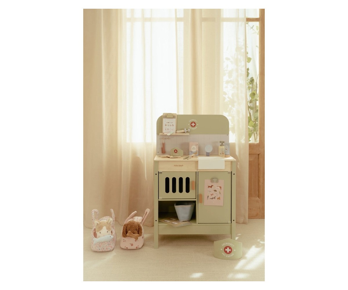 Perrito de Peluche Jackie con Bolsa de Transporte