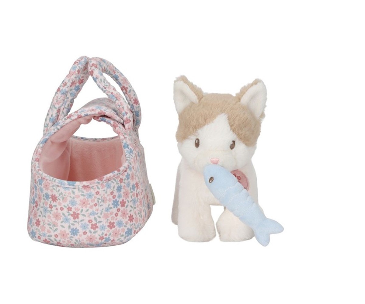 Gatito de Peluche Marley con Bolsa de Transporte