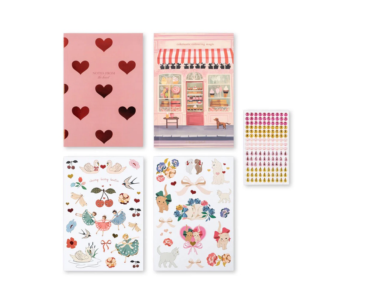 Estojo Creative Art Caddy Glitter Rose