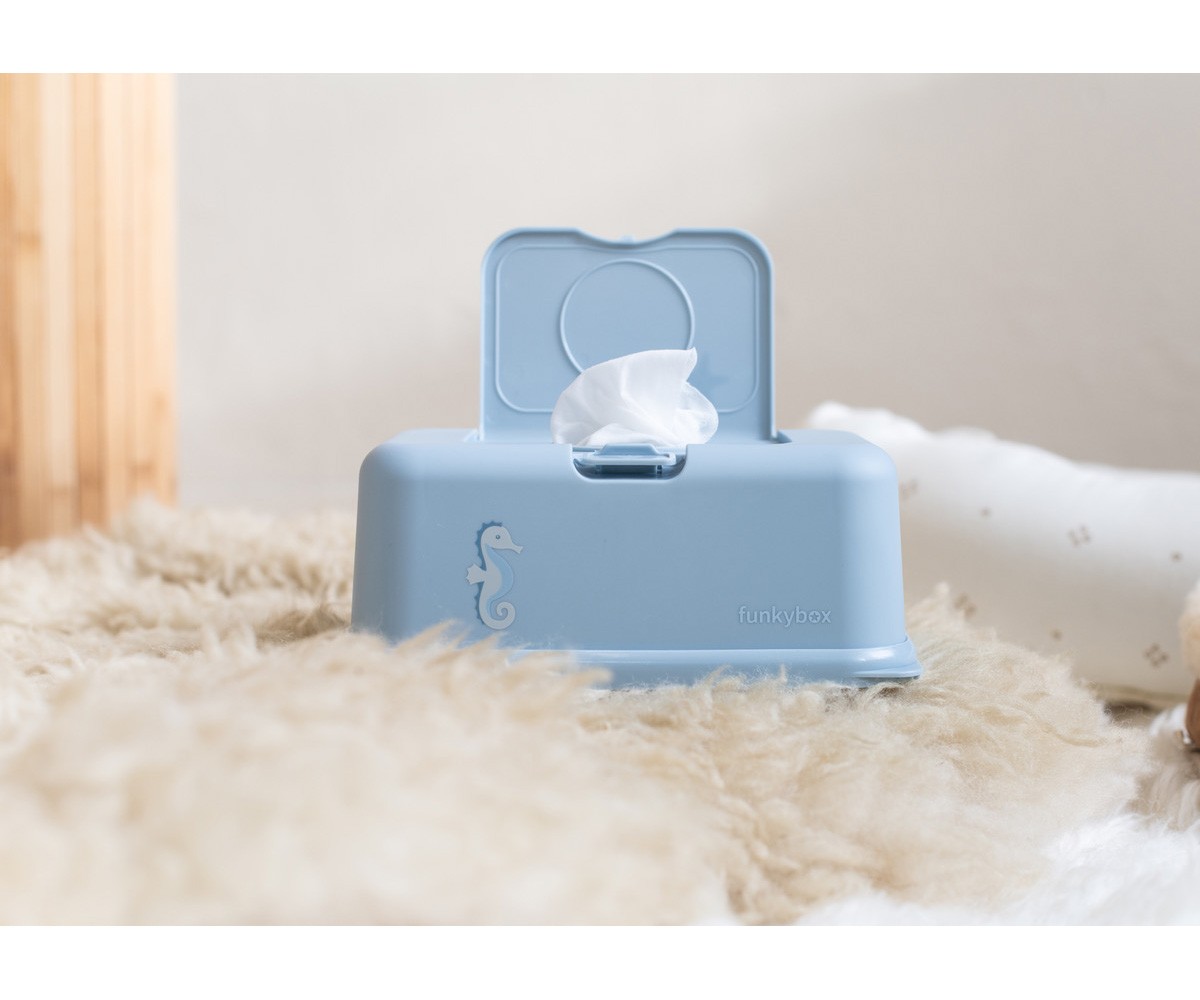 Dispenser Funkybox Azzurro Cavalluccio Marino