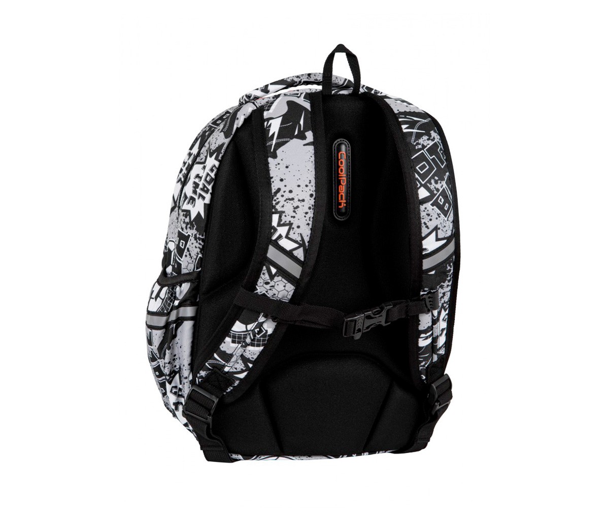Mochila escolar Jimmy Led Grey Ball