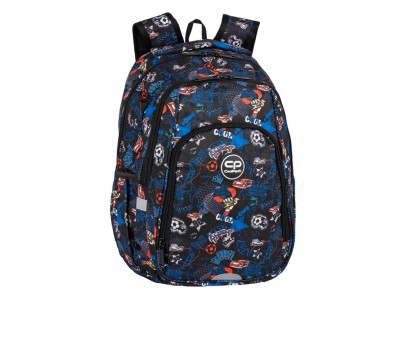 Mochila Escolar Strike Rainbow Techno Graph