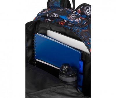 Mochila Escolar Strike Rainbow Techno Graph