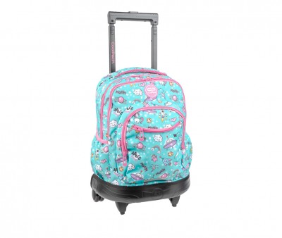 Mochila con Ruedas Buzzer Pastel Space