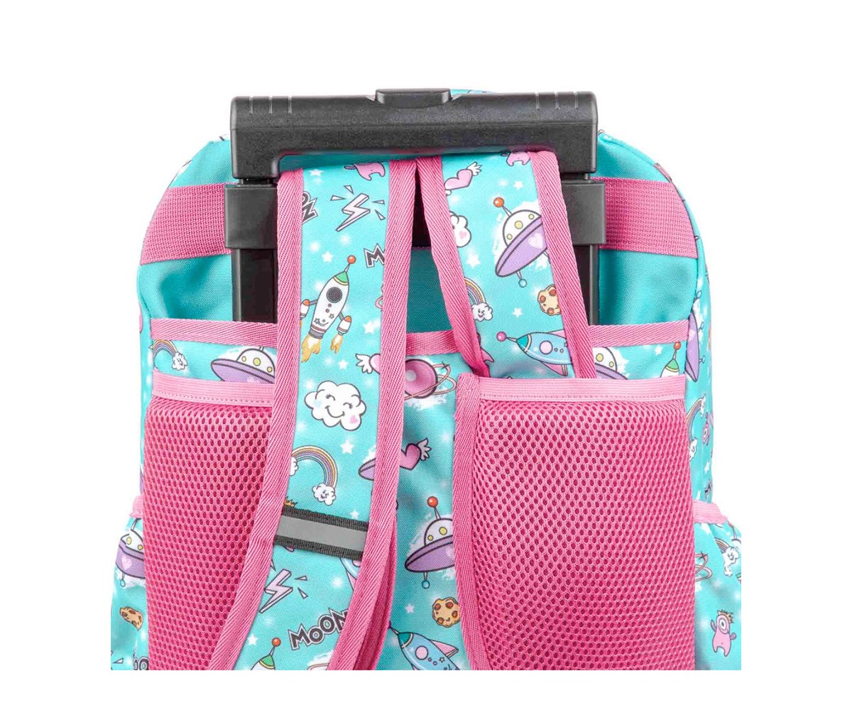 Sac à Dos à Roulettes Buzzer Pastel Space