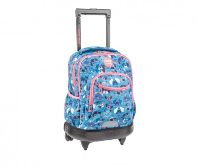 Mochila con Ruedas Buzzer Denim Dog