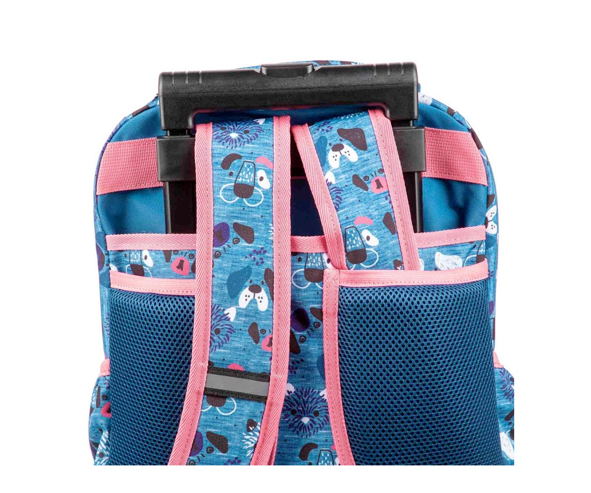 Sac à Dos à Roulettes Buzzer Denim Dog