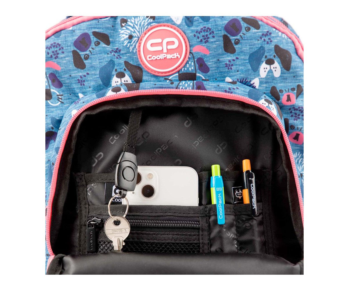 Sac à Dos à Roulettes Buzzer Denim Dog