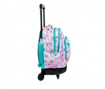 Mochila con Ruedas Buzzer Koala Flores