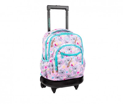 Mochila con Ruedas Buzzer Koala Flores