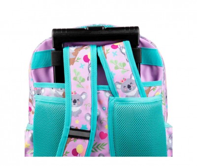 Mochila con Ruedas Buzzer Koala Flores
