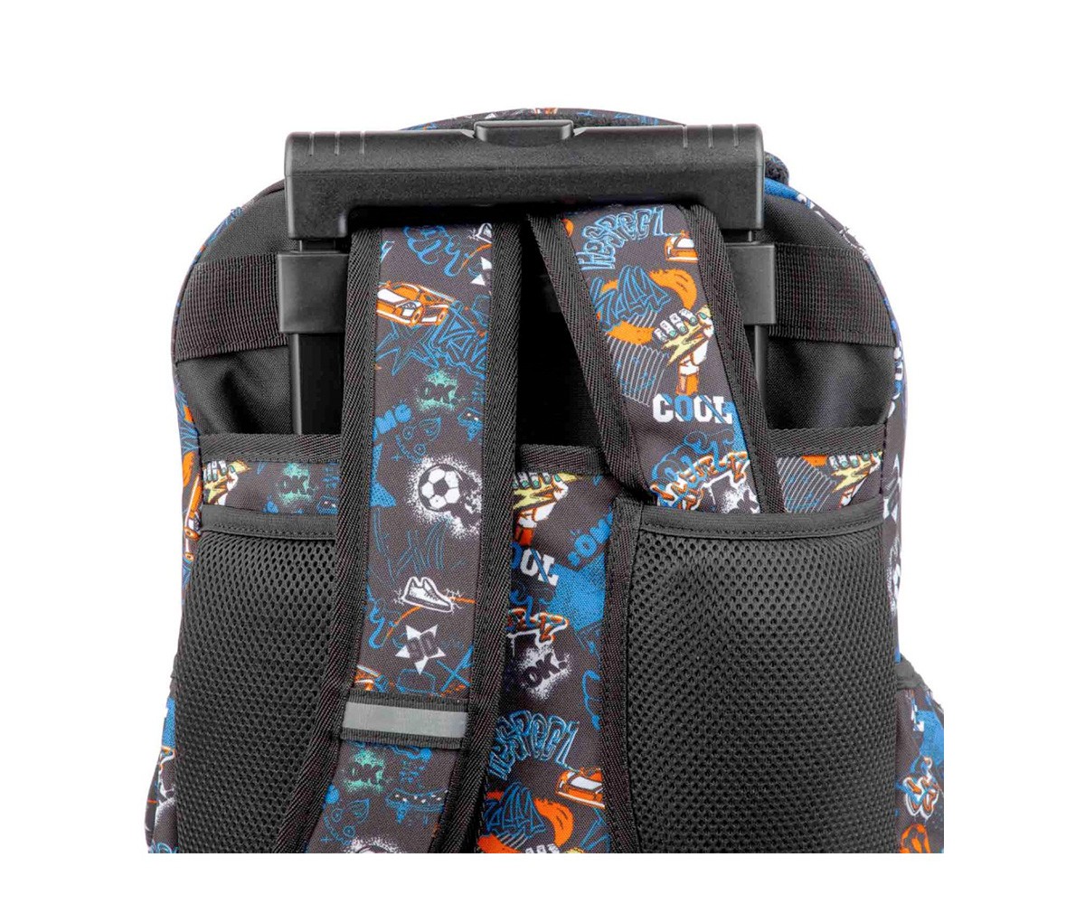 Mochila com rodas Buzzer Techno Graph