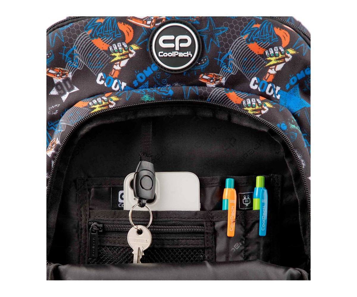 Mochila com rodas Buzzer Techno Graph