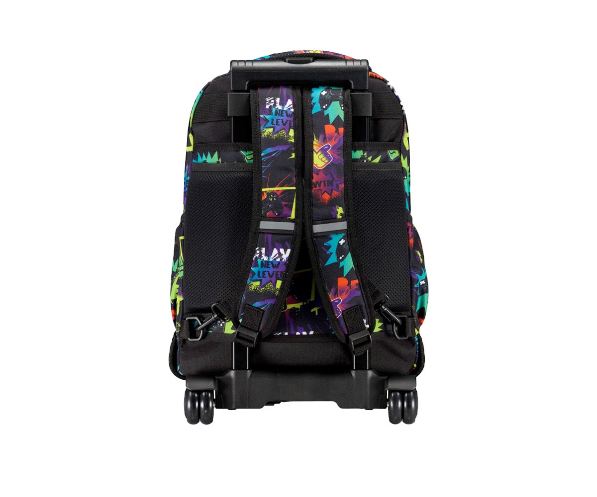 Mochila com rodas Buzzer Neon Game