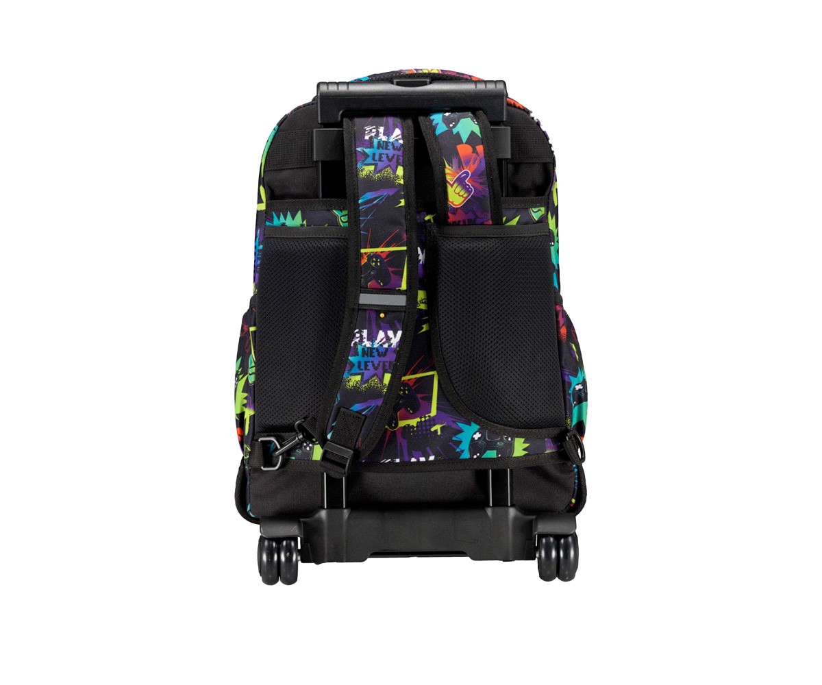Mochila com rodas Buzzer Neon Game