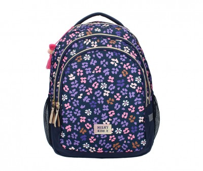 Mochila Escolar Milky Kiss Wildflower