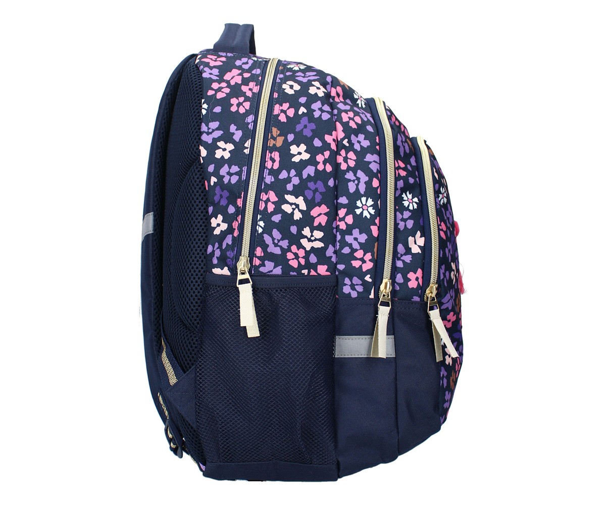 Mochila Escolar Milky Kiss Wildflower