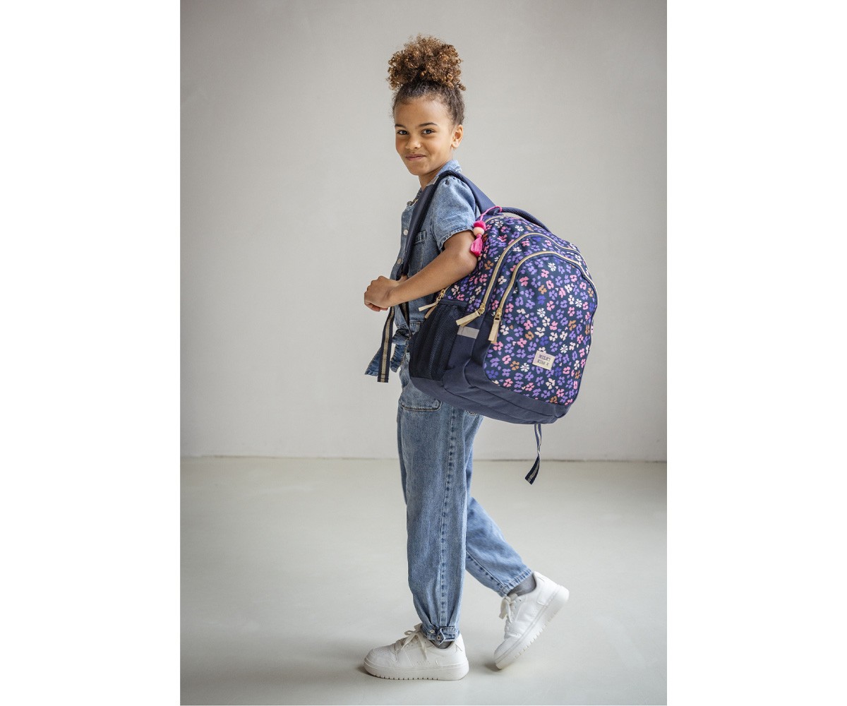 Mochila Escolar Milky Kiss Wildflower