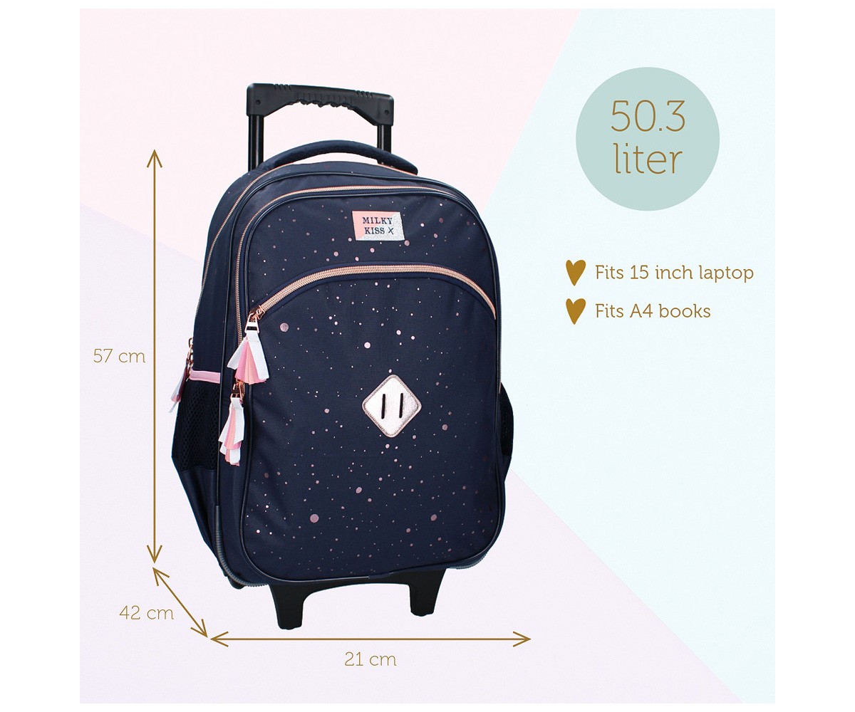 Zaino Scuola Trolley Milky Kiss Divine Days