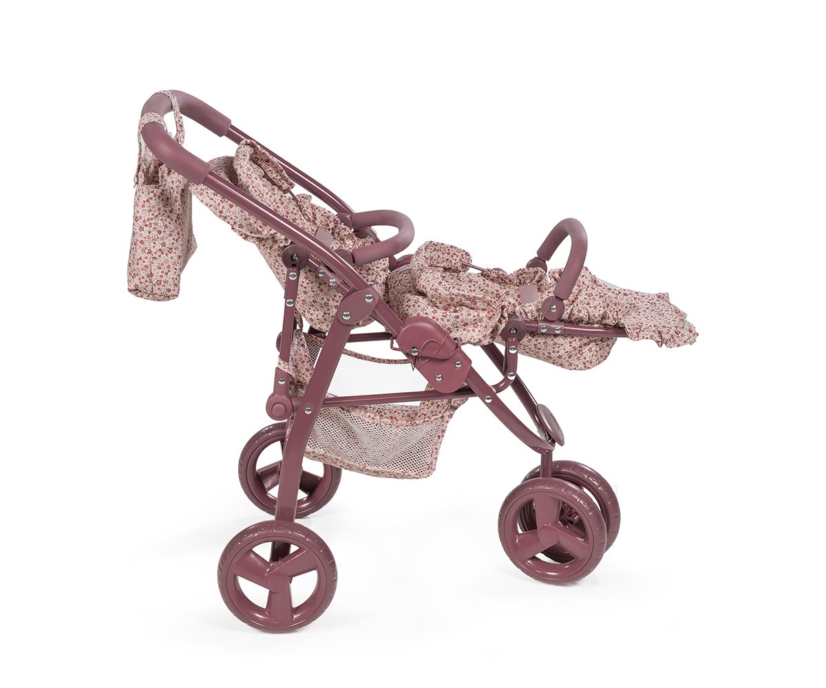 Poussette Double pour Poupées Cherry Flores