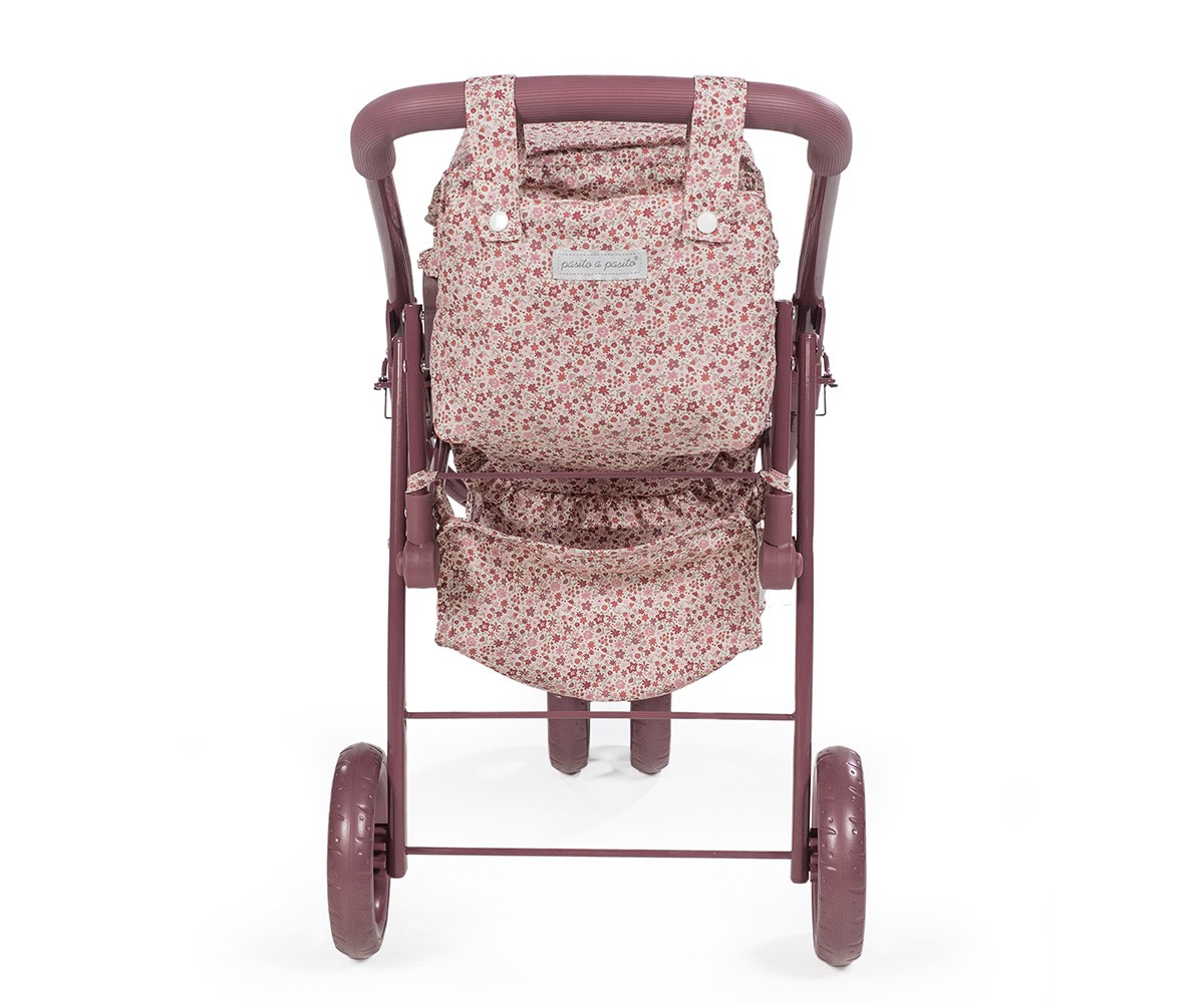 Poussette Double pour Poupées Cherry Flores