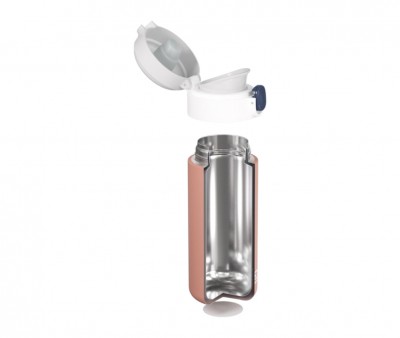 Botella Térmica Acero Inox MB Rosa Moka 360ml