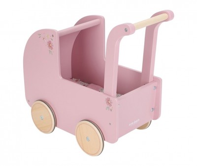 Carrito de Madera para Muñecas FSC Pink Essentials