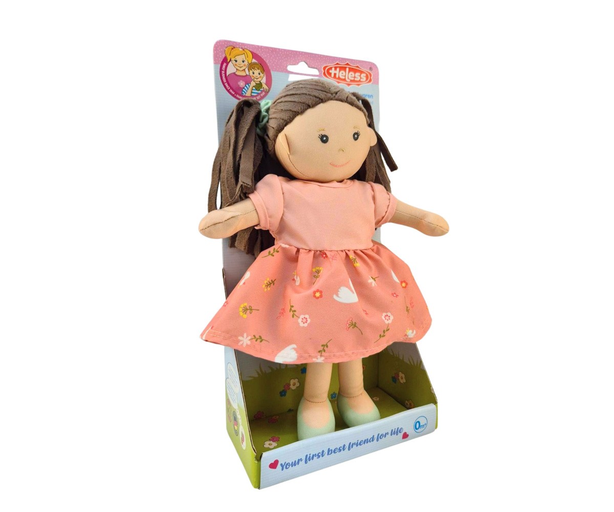 Muñeca de Tela Lucie con Vestido`Personalizable 32 cm