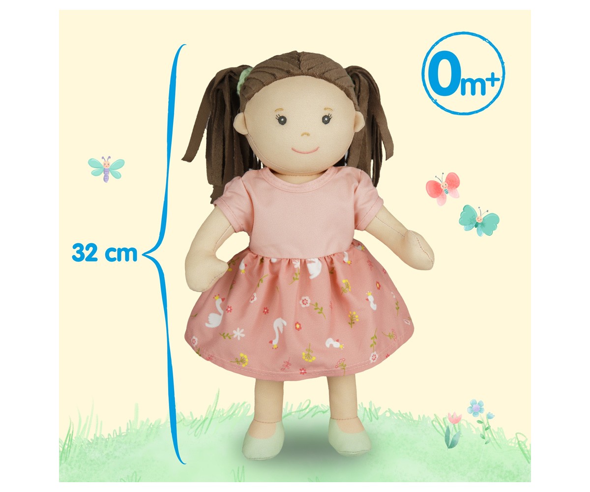 Muñeca de Tela Lucie con Vestido`Personalizable 32 cm