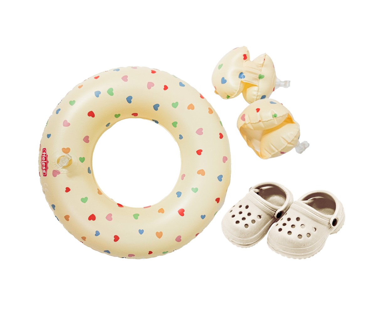 Set de Natación para Muñecos Herz Konfetti