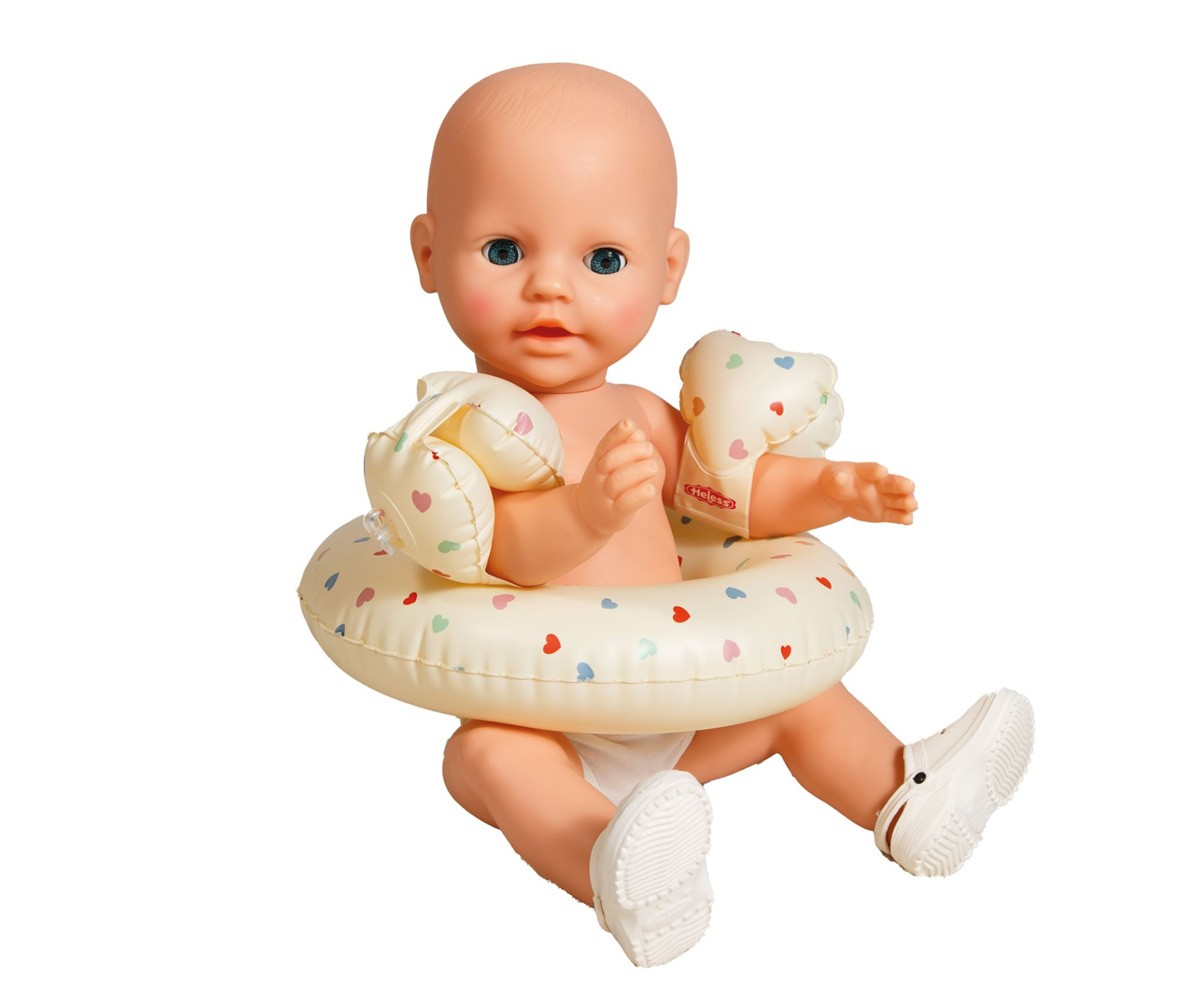 Ensemble de Bain Herz Konfetti pour Poupées